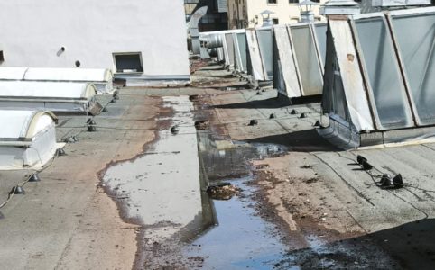 Jak opravit asfaltovou střechu